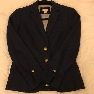 J.Crew Schoolboy Blazer in Navy